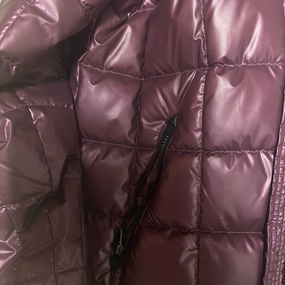 Midnight Velvet Burgundy Quilted Jacket - Picture 2 of 6